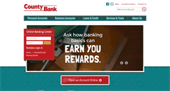Desktop Screenshot of countybankonline.com
